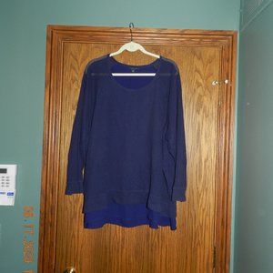 Women's Tommy Hilfiger Navy Top